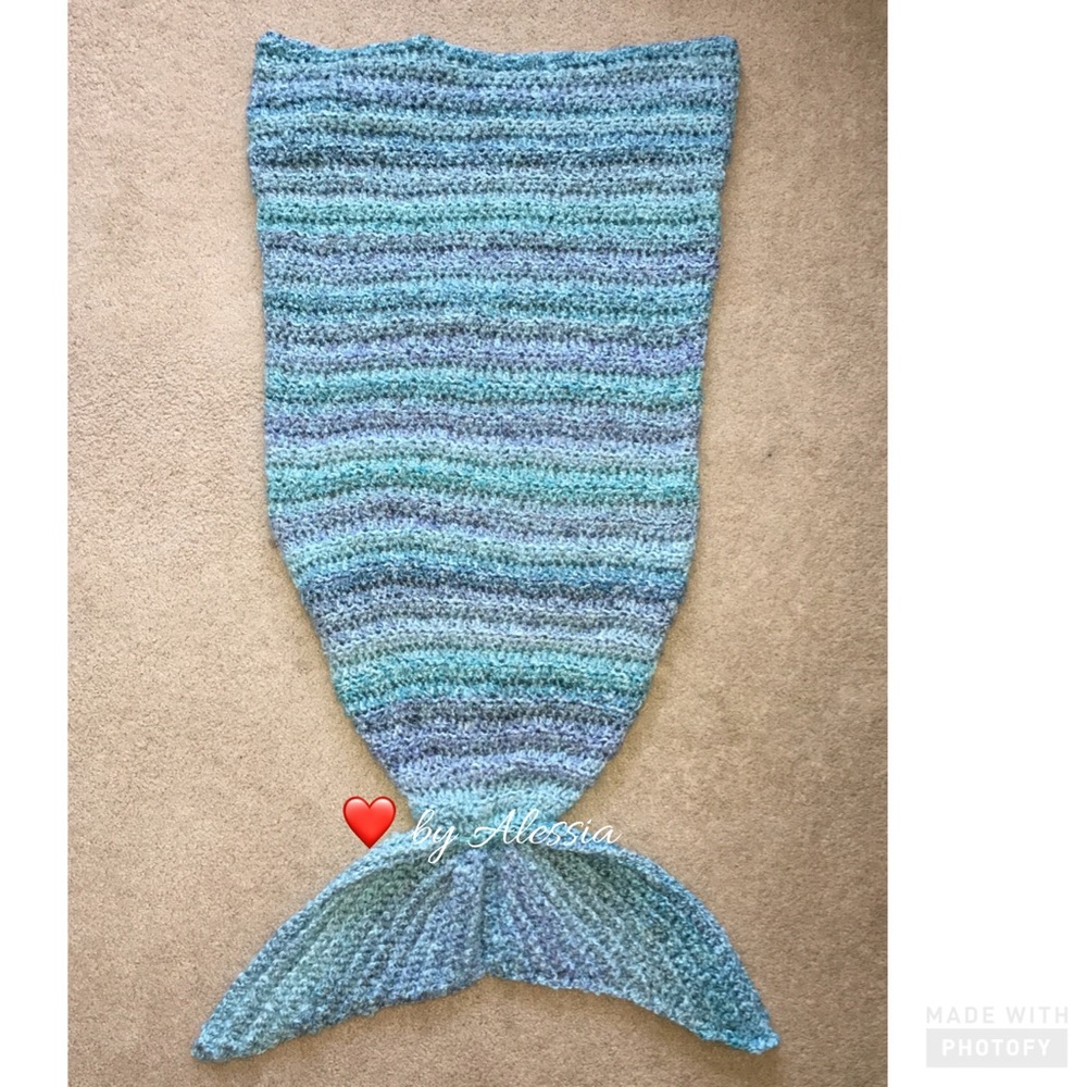 #handmade crochet #mermaid tail